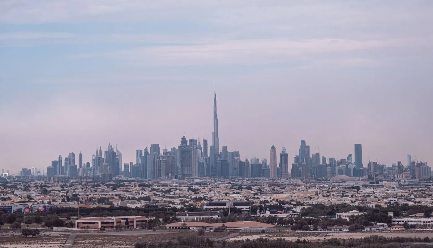 The Dubai skyline